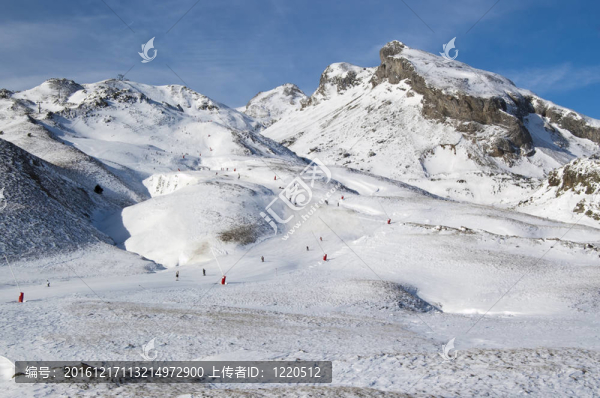 Formigal的滑雪勝地（Huesca；西班牙）