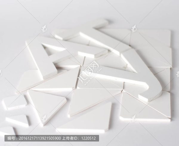 印刷排版上的一個小的景深的白色背景