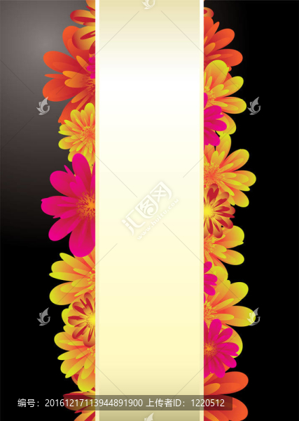 標(biāo)簽紙的花