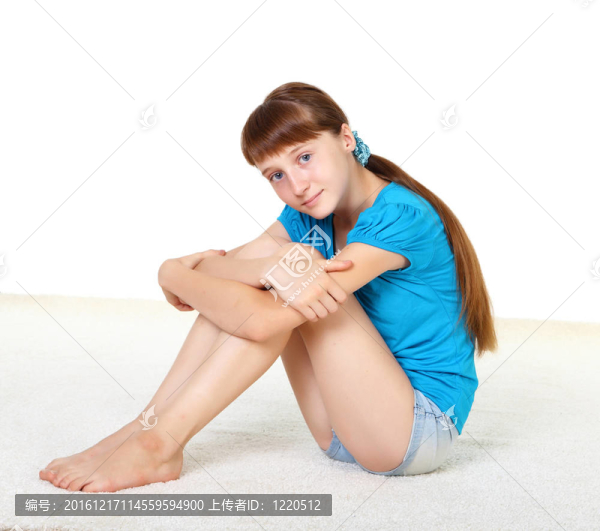 漂亮少女肖像