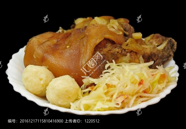 扒烤豬膝
