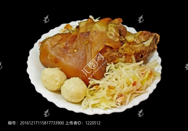 扒烤豬膝
