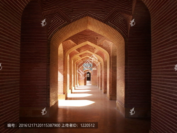 Shah,Jahan清真寺特達(dá)；巴基斯坦
