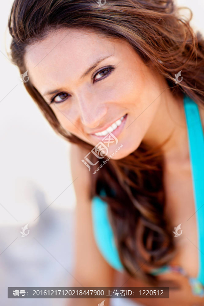 海灘上的美女
