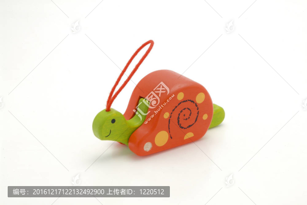 蝸牛木玩具