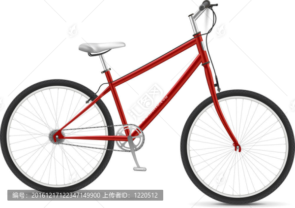 紅色的自行車