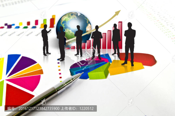 地球的業(yè)務(wù)和商業(yè)圖形輪廓（元素