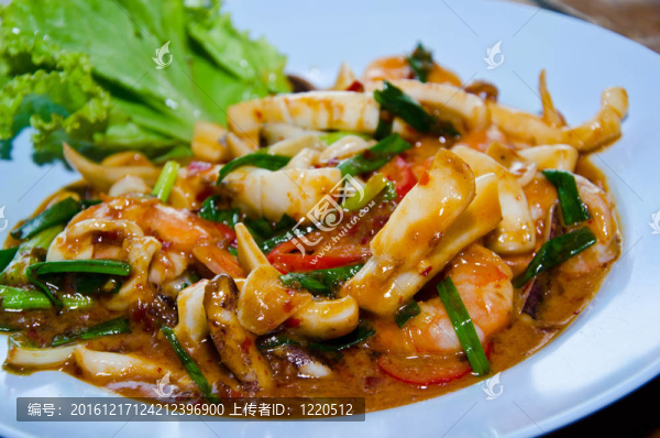 麻辣魷魚