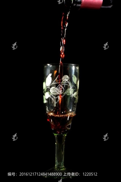 把紅葡萄酒