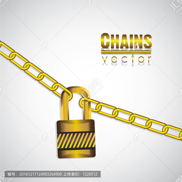 金鏈子用掛鎖附