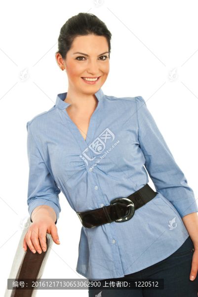 快樂(lè)的女商人