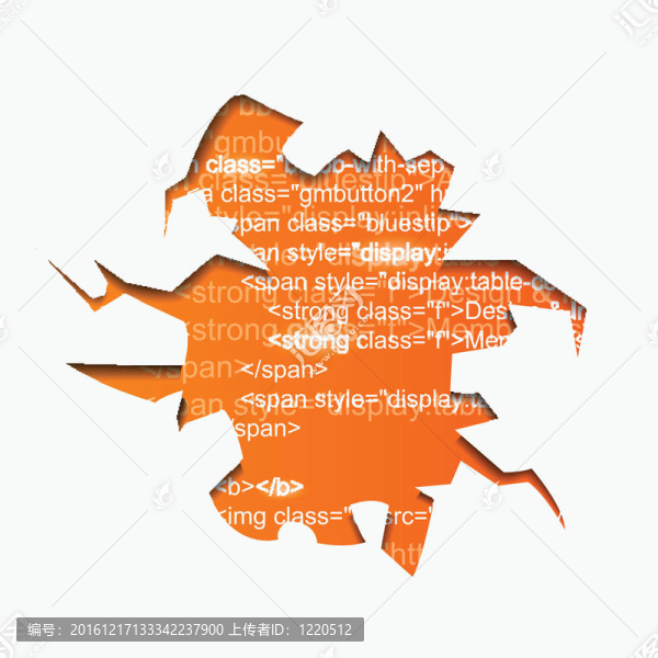 帶程序文本的洞