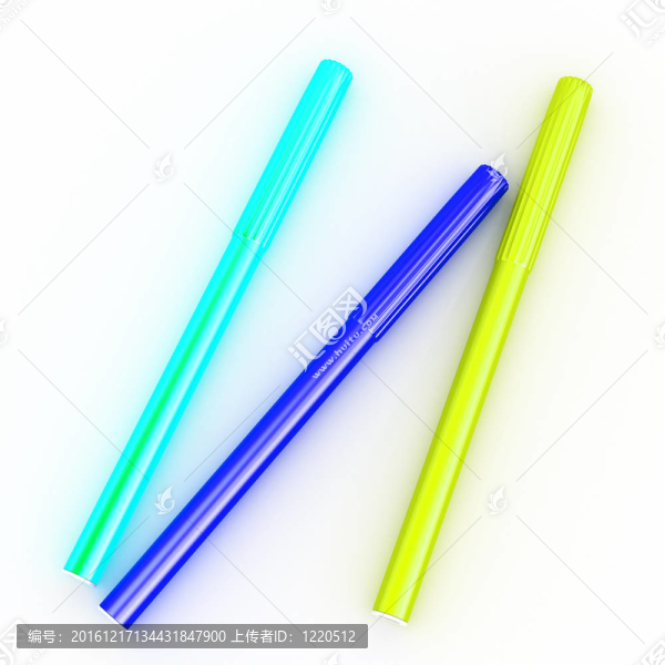白色的明亮標記