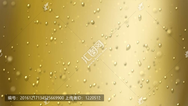 香檳氣泡空氣集中