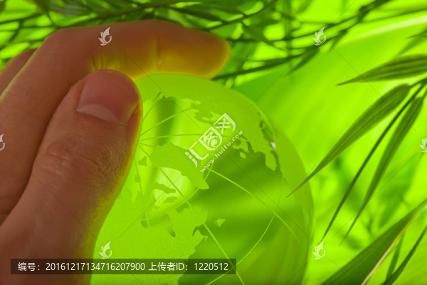 手草中的玻璃土