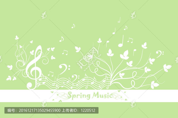 春天的花香和音樂