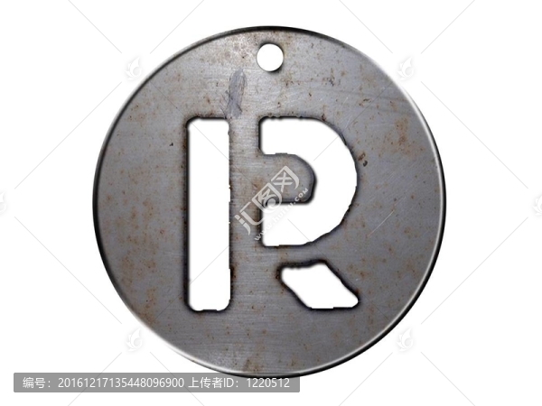 金屬字母表的一個字母