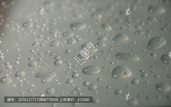 灰色水珠背景