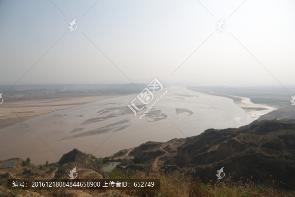 大禹渡,黃河河灘