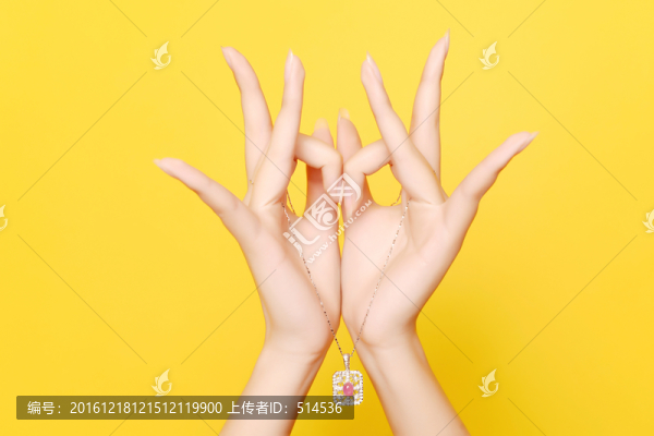 指甲手模特美甲美手手模