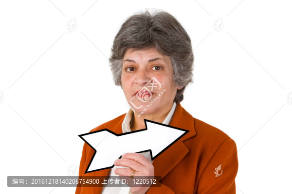 女高級與空白箭頭