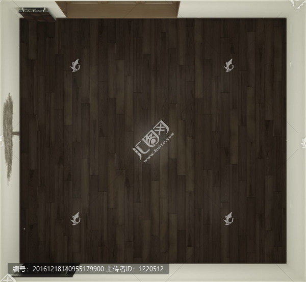 空蕩蕩的房間