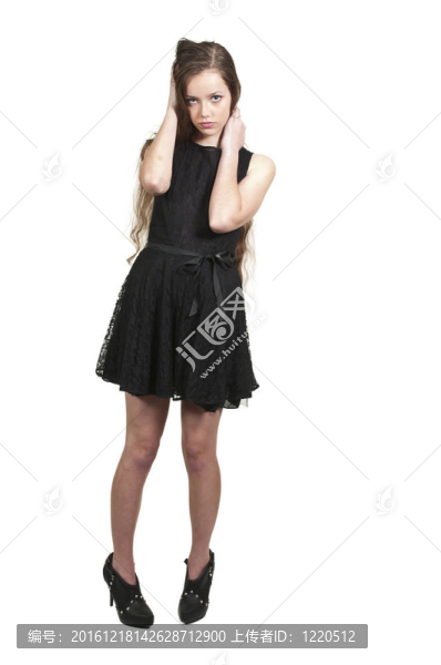美麗的年輕女人