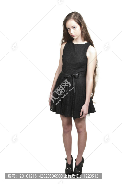 美麗的年輕女人