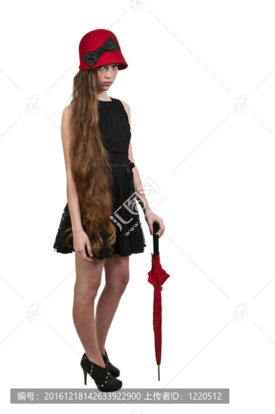 美麗的年輕女人
