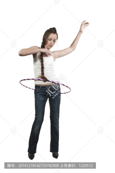 女孩與Hula,Hoop