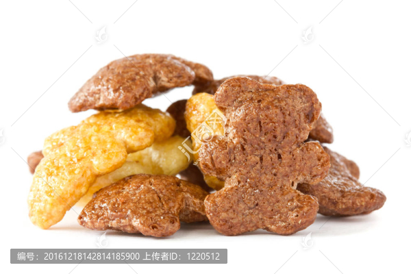 早餐谷物堆