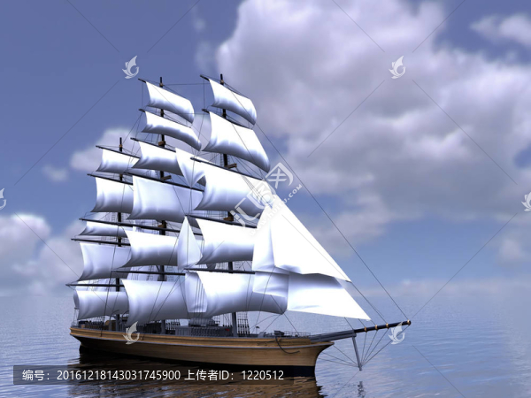 三桅帆船
