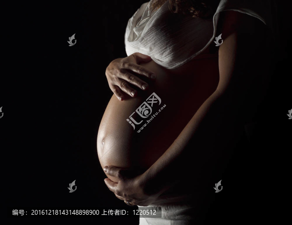 懷孕的女人