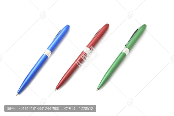在一個白色背景三筆