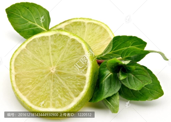 檸檬和酸橙片
