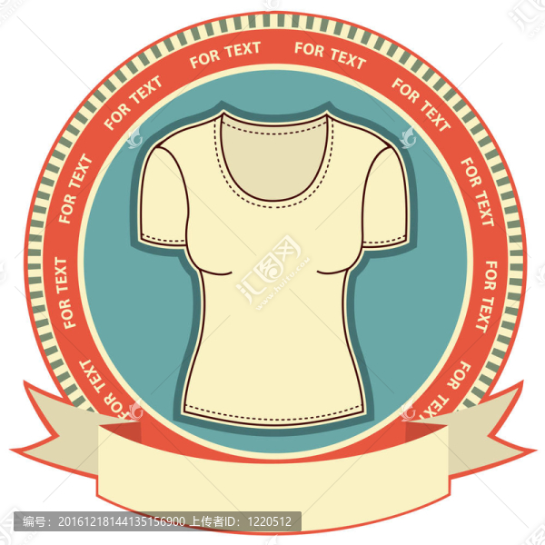 衣服標(biāo)簽設(shè)置在白色