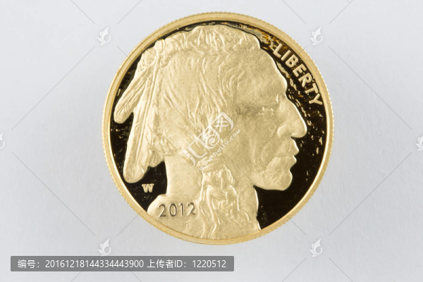 1盎司水牛黃金證明硬幣