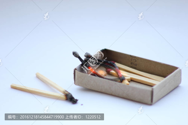 燃燒過(guò)的火柴