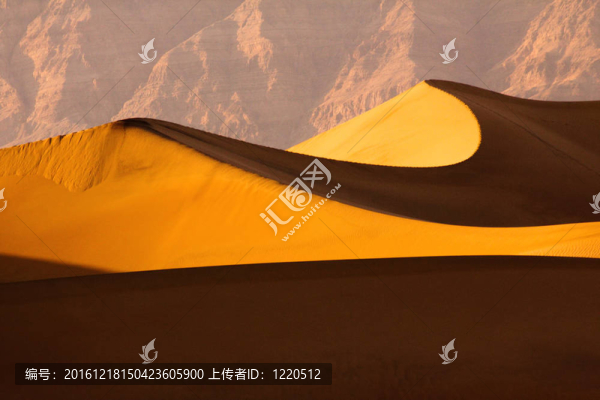 沙漠的沙丘