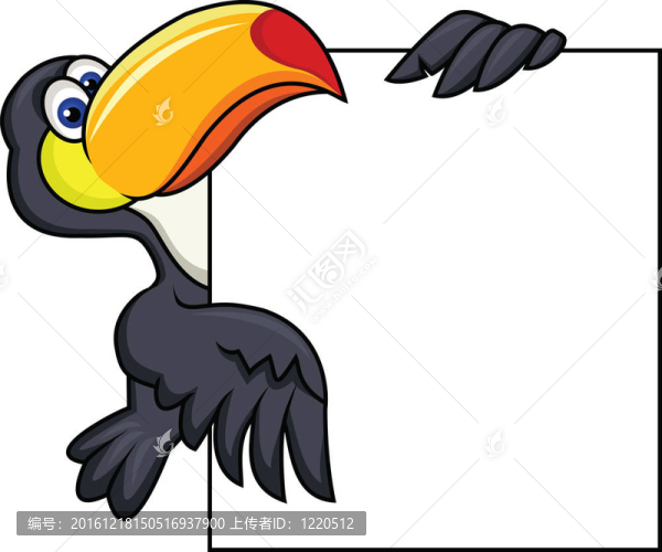 大嘴鳥(niǎo)與空白符號(hào)