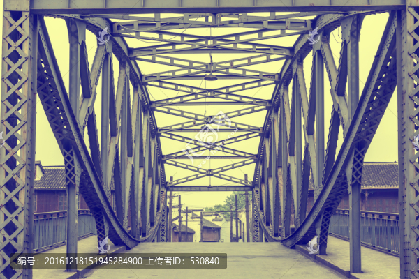 老上海外白渡橋
