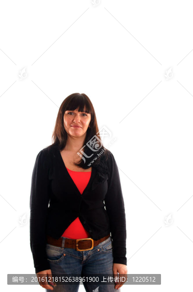 年輕的女人