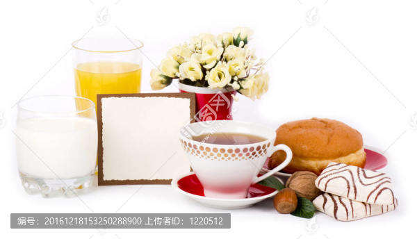 紙托蛋糕精美的茶具