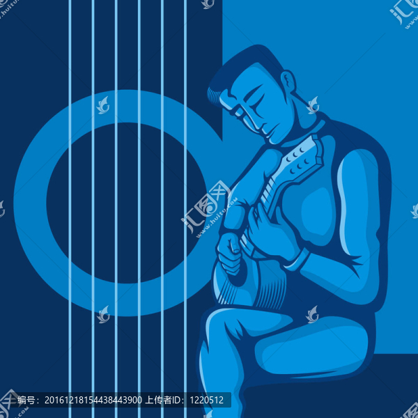 藍色吉他手