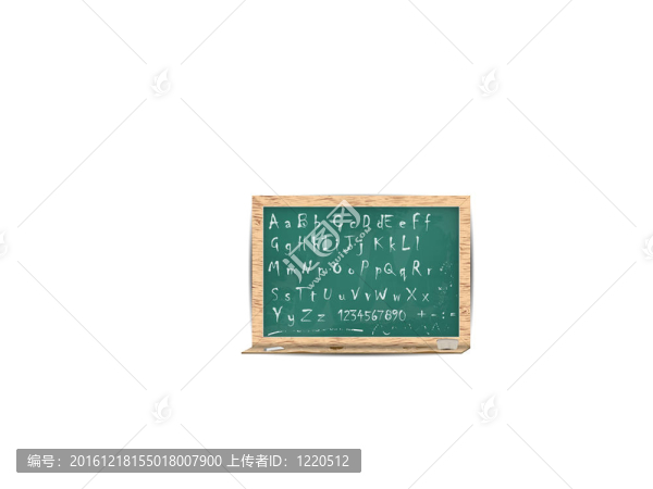 黑板為您的消息。字母表