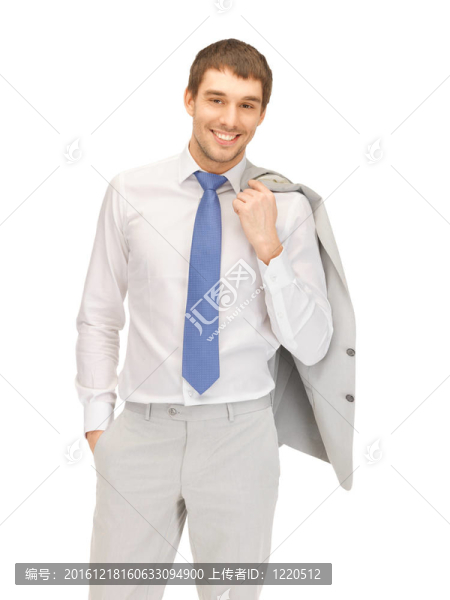 快樂的商人
