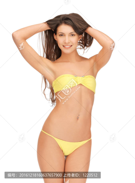在比基尼美女