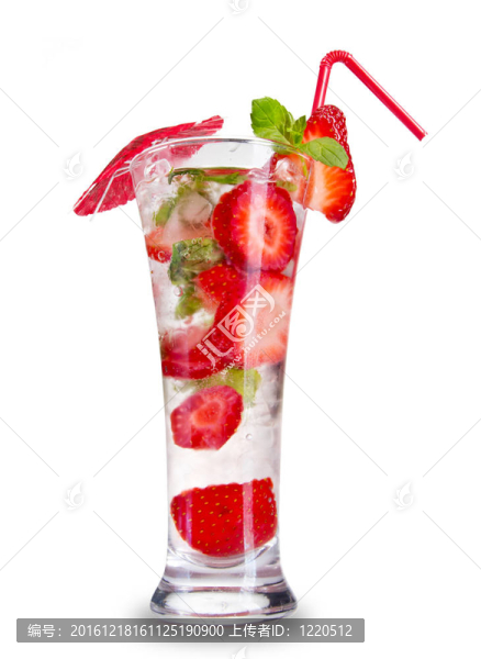 草莓雞尾酒飲料