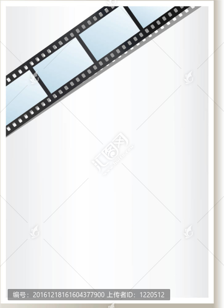 空白照片；視頻模板