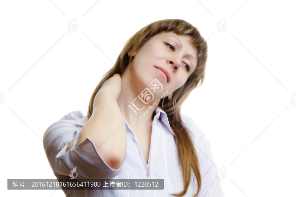 病人的脖子